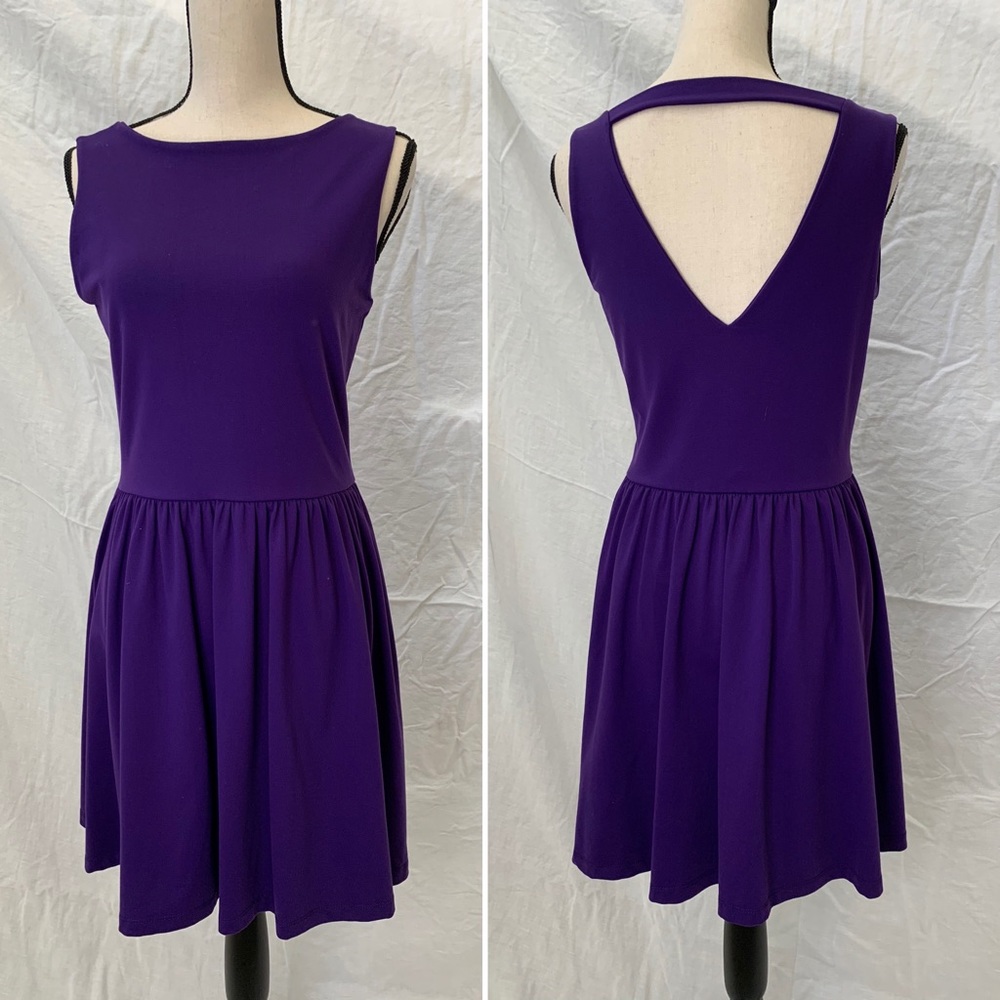 Susana Monaco purple dress size L